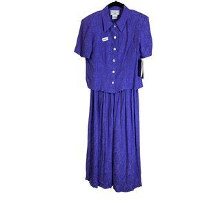 Karin Steven’s 6p vintage nwt violet purple